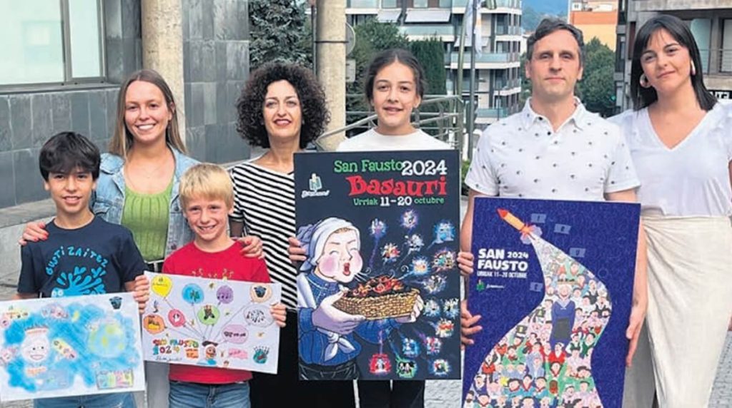 Carteles Fiestas Basauri 2024