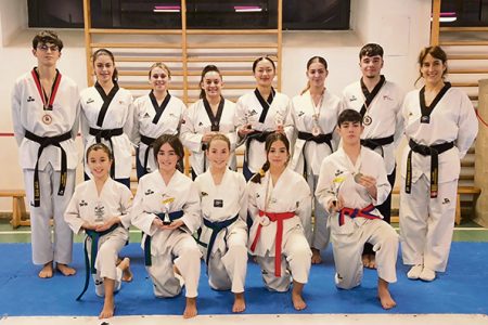 Tres oros, tres platas y dos bronces para Urreta Taekwondo CTO EUSKADI PUMSE 2025