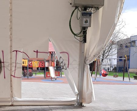 El precio de los actos vandálicos: 82.397 euros para Basauri Carpa