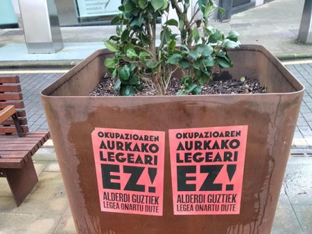 El Ayuntamiento condena los actos vandálicos en Amorebieta actos vandalicos