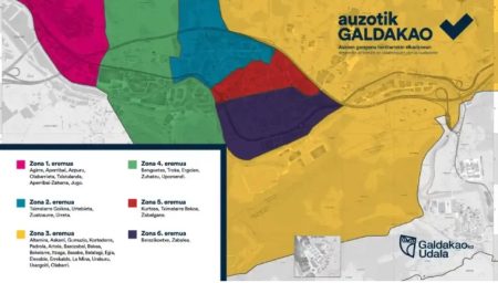 Inscripción para los consejos de zonas 3 a 6 de Auzotik Galdakao auzotik