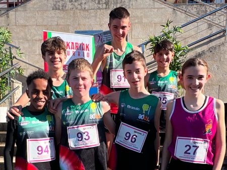 Bidezabal Durango AT domina los Euskadiko XLII. Eskolarteko Kirol Jokoak CAMPEONES DE EUSKADI ESCOLAR