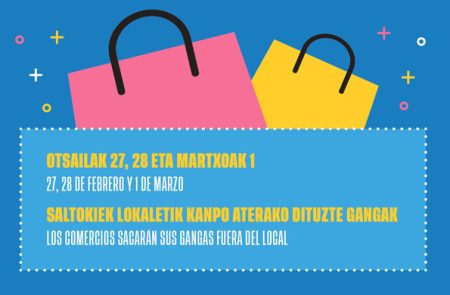 Fin de semana de ofertas con ‘Outlet Gu Dendari’ GANGAS