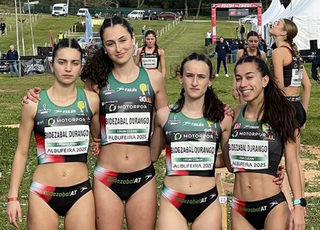Sexto puesto en la primera competición internacional del Bidezabal ateletiwsmo e1738665071889