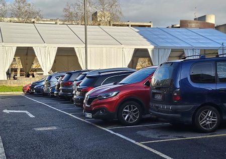 Sagarrak pide una movilidad urbana más sostenible coches
