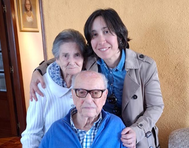 Basilio Zearreta cumple 100 años Basilio Zearreta cumplió cien años. (AU)