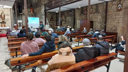 Presentación de ‘Kapitanena 2’ al vecindario de San Fausto Kapitanena 2 bilera deialdia