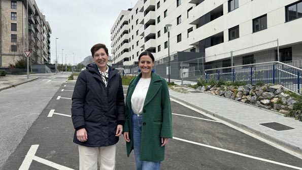 Durango abre la renovada calle Ramón Rubial en San Fausto La renovada calle Ramón Rubial en San Fausto. (DU)