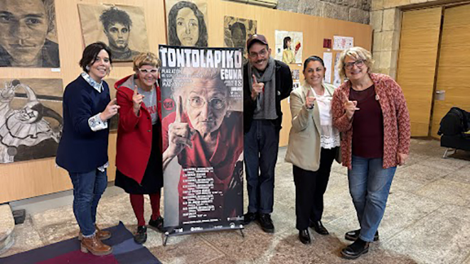 Tontolapiko Eguna, festival del clown, el 18 de abril Presentación de Tontolapiko Eguna. (DU)