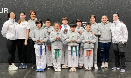 Lluvia de medallas para el Poomsae de Galdakao takwodo