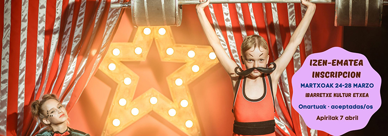 Taller de circo para Semana Santa