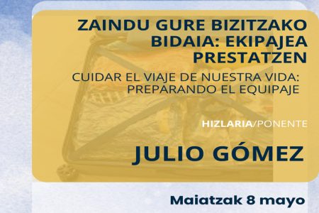 Charla sobre la fase final de los cuidados paliativos Julio Gomez