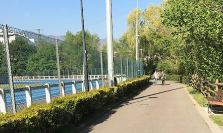 Restablecido el alumbrado del bidegorri de Landako tras el robo de cableado Landako bidegorria