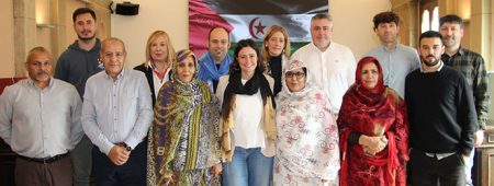La ministra saharaui Suelma Beiruk visita Durangaldea Suelma Beiruk visita