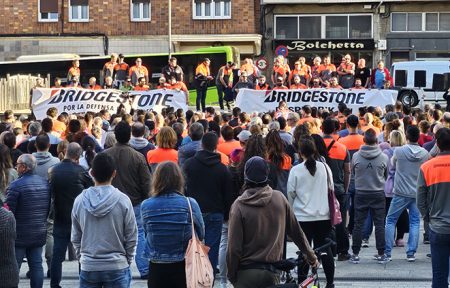 Tercera jornada de huelga en Bridgestone bridgestone 2