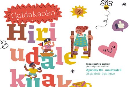 La inscripción en las colonias urbanas para niños abrirá del 28 de abril al 9 de mayo hiri udalekuak A2 ONLINE 002