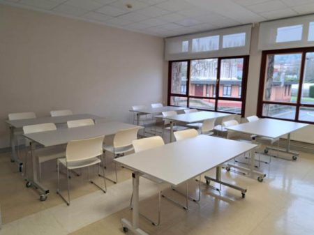 Aulas de estudio en la Biblioteca, Intxaurrondo y Landako I Ikasgelak