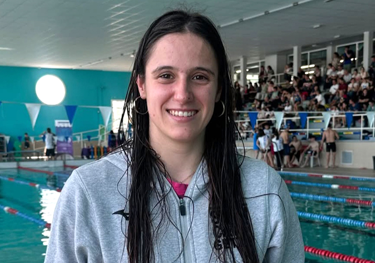 Maria Casillas, nuevo récord absoluto de Bizkaia  La nadadora Maria Casillas, nuevo récord absoluto de Bizkaia  (GK)