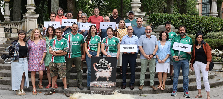 Abadiño acogerá la primera edición del Campeonato de Esquiladores de Ovejas de Euskal Herria Ardi moztaile