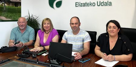 El equipo de gobierno hace balance de los dos años de legislatura Balantzea