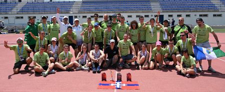 El club Paralímpico Javi Conde de Basauri, campeón de España en pista FEDDI conde