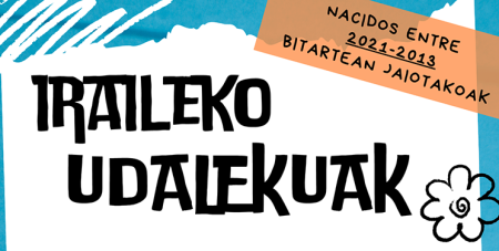 iraileko udalekuak
