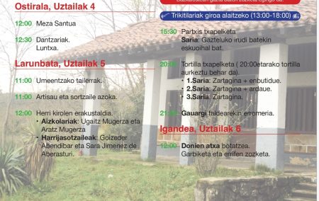 Todo preparado para las fiestas de Gaztelua y Mendiola Screenshot 2025 07 01 20 53 49 445 com.android.chrome edit