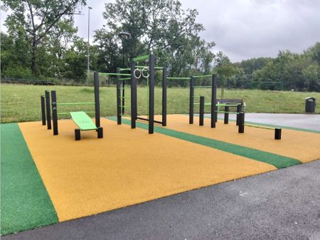 Nueva cancha de calistenia calisrtenia usansolo