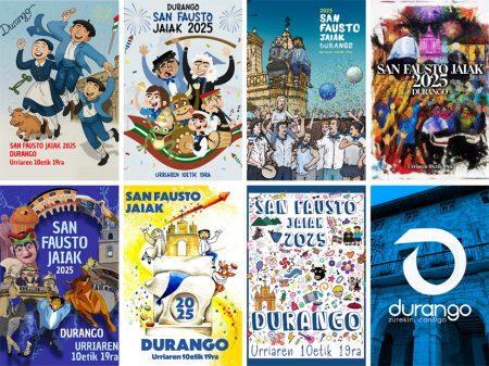 Votación popular para elegir el cartel de las Fiestas de San Fausto SAN FAUSTO kartelak 2025