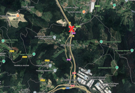 Afecciones en la BI-30 por las obras de la bicipista del Txorierri errepidemozketakira2025web
