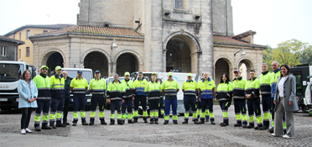 Refuerzo del servicio de limpieza para las fiestas de San Fausto 2025 Garbiketa zerbitzua indartu