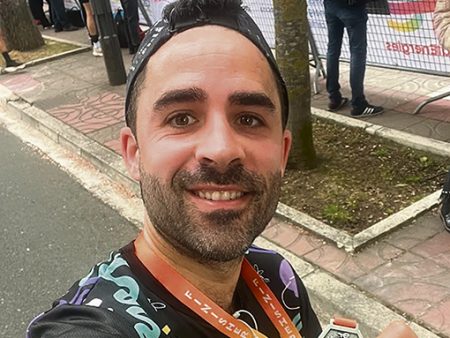 «Me di cuenta de que mi pasión por correr podía dar visibilidad al síndrome CTNNB y recaudar fondos» pregonero
