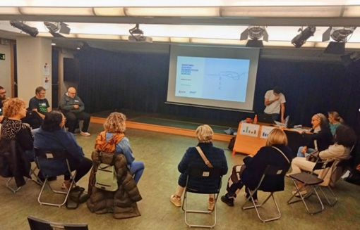 Segunda sesión de la comisión de diseño del plan AROA AROa saioa Iurretan