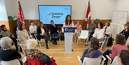 Un momento durante la presentación del proyecto. (GU=