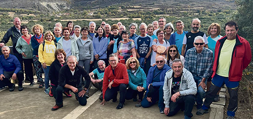 Salida senderista para mayores, de Bermeo a Bakio IZARRA