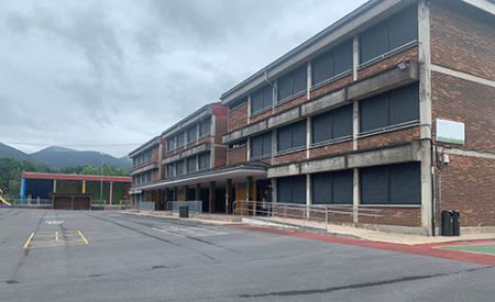 La la escuela pública Maiztegi. (IU)