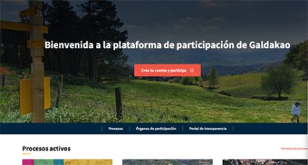 La plataforma Erabaki Galdakao