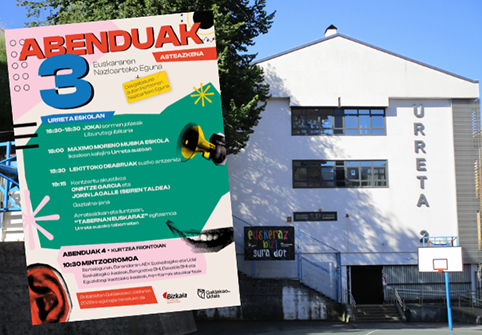 Música, juegos y espectáculo de fuego par celebrar el Día del euskera Día del Euskera