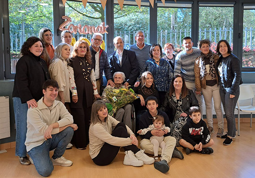 Los 100 años de Isabel Muñoz Méndez isabel munoz 100 urte 2