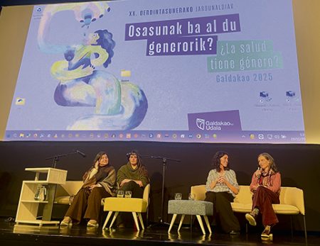 Galdakao vive intensamente sus Jornadas de Igualdad momento de las Jornadas de Igualdad. (EEE)
