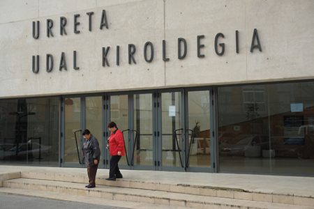 El Polideportivo de Urreta. (JOFE)
