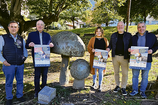Las 57 Jornadas Micológicas se celebrarán el 6, 8 y 9 de noviembre setas
