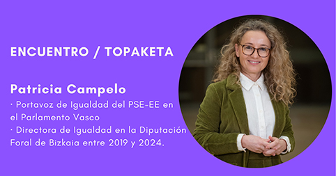 Encuentro sobre feminismo y violencia machista con Patricia Campelo Encunetro-charla PSE Galdakao