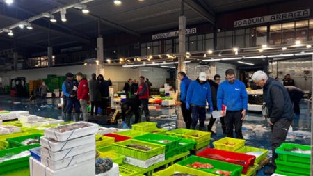 Visita de los medios a Mercabilbao. (MB)