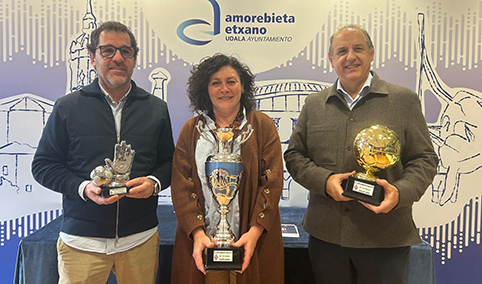 Txolon recibirá la 21º edición de la Lointek Amorebieta-Etxano CUP Presentación de la cita. (AU)