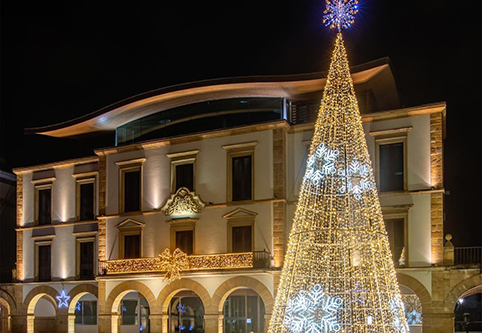 Refuerzo de seguridad en zonas comerciales y hosteleras durante la Navidad Navidad Amorebieta
