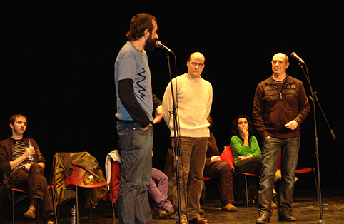 Sorteo de dos entradas dobles para la final del Campeonato de Bertsolaris de Bizkaia Una cita con el bertsolarismo en Galdakao. (JOFE)