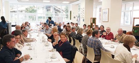 Izarra celebró su tradicional comida de Navidad. (CMI)