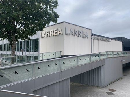 Polideportivo Larrea. (AU)