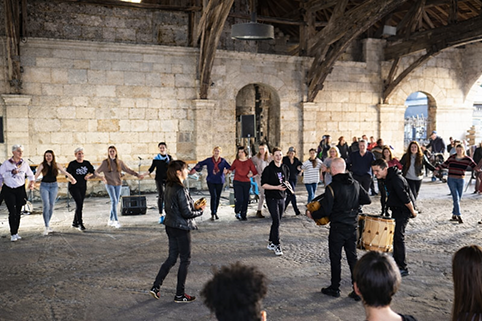 Dantzaro regresa a Durango el 17 de enero Un momento de Dantzaro. (DU)